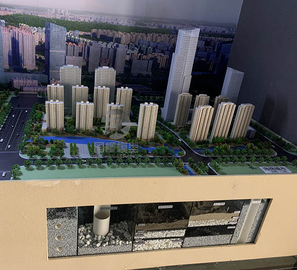 屯昌县建筑模型